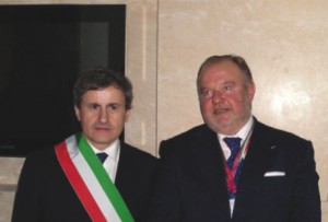 Riccardo Mancini e Gianni Alemanno