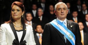 Otto-Perez-Molina-e vicepresidenta guatemala