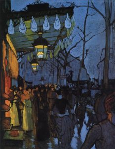 arte-avenue-de-clichy-five-oclock-in-the-evening-by-louis-anquetin-1887