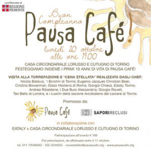 10 anni di pausa caffè